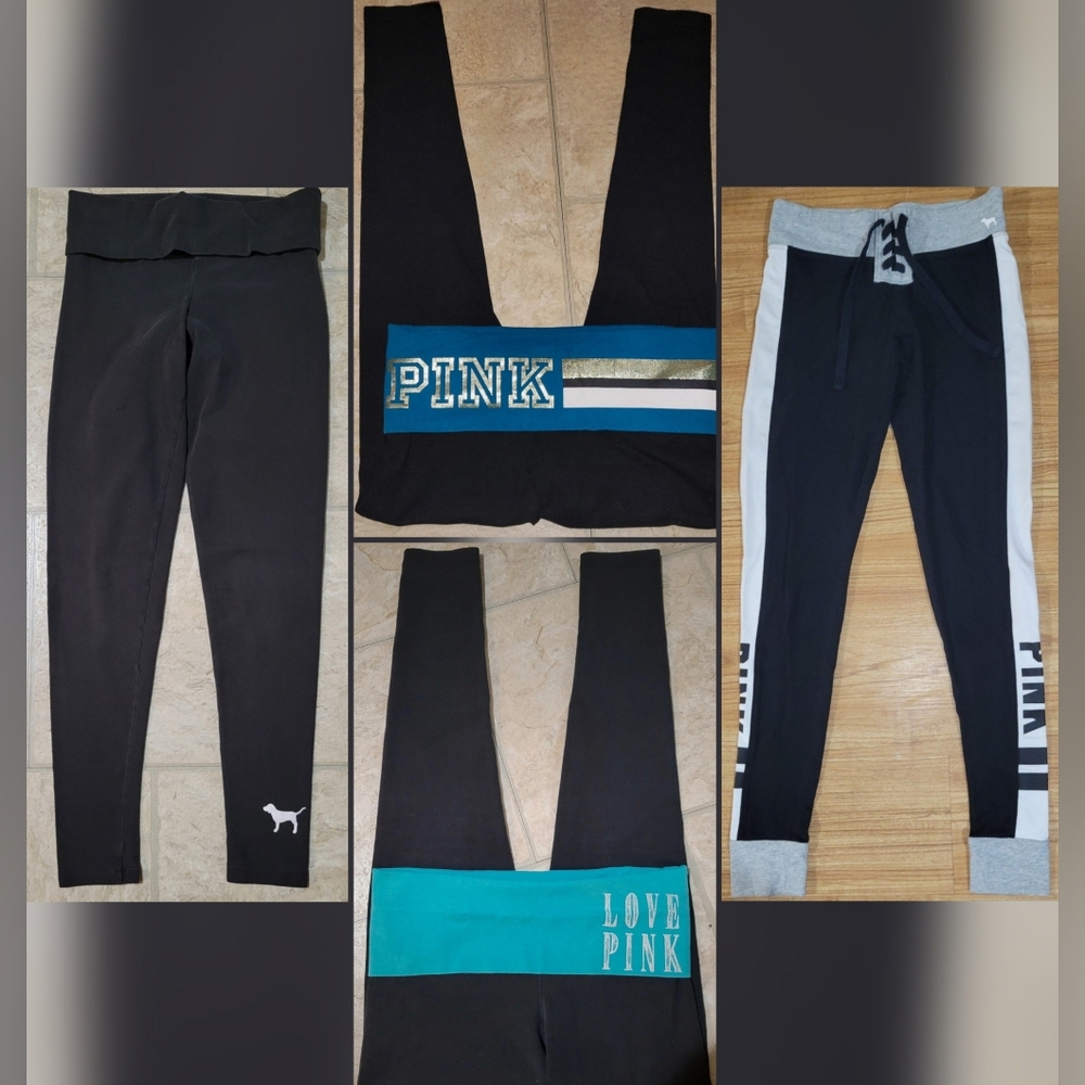 Victoria's Secret PINK Y2K Foldover/Leggings 4pc Bundle Size XS